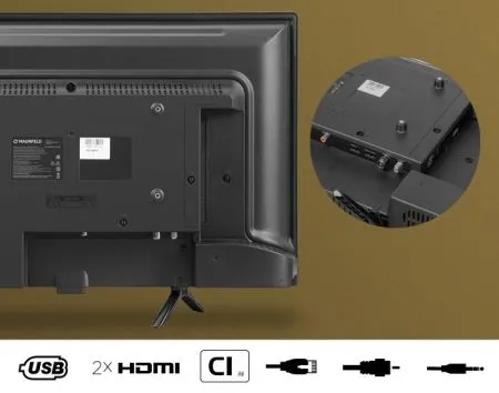24" Телевизор MAUNFELD MLT24H01, HD 24" Телевизор MAUNFELD MLT24H01, HD
