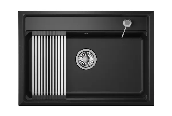 KS-7301, АРКТИК (БЕЛЫЙ), кухонная мойка, кварц KS-7301, АРКТИК (БЕЛЫЙ), кухонная мойка, кварц