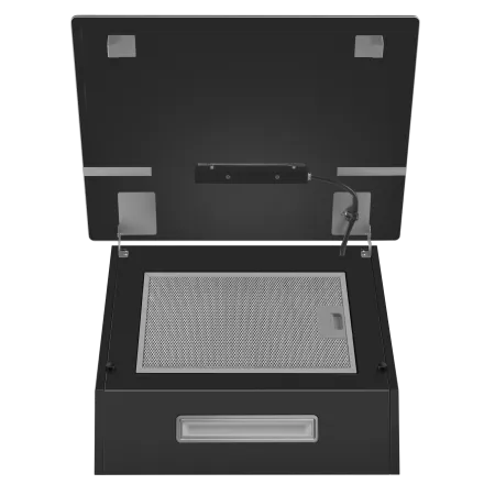 Кухонная вытяжка MAUNFELD Astro 50 чёрное стекло Черный