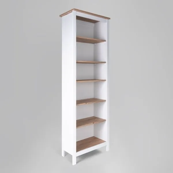 2.08.07.110.14 САГА стеллаж 70 белый/ясень RU