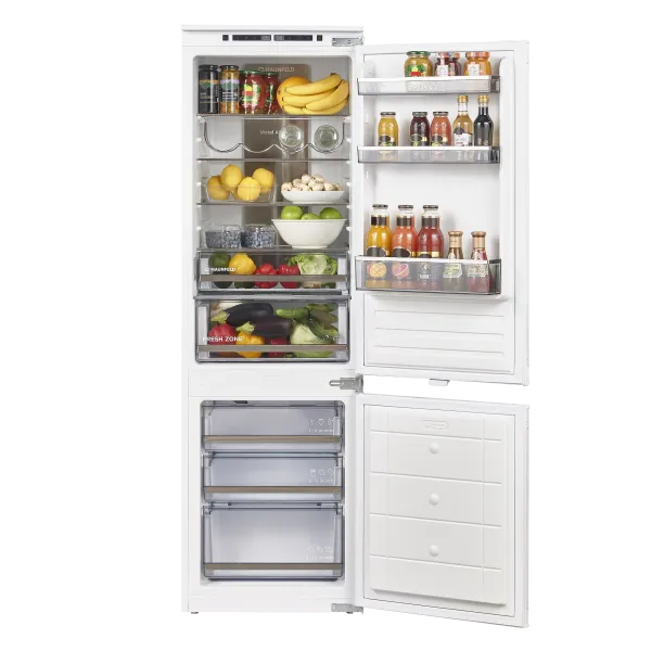 Холодильник-морозильник встраиваемый MAUNFELD MBF177NFWHGR Inverter Белый Холодильник-морозильник встраиваемый MAUNFELD MBF177NFWHGR Inverter Белый