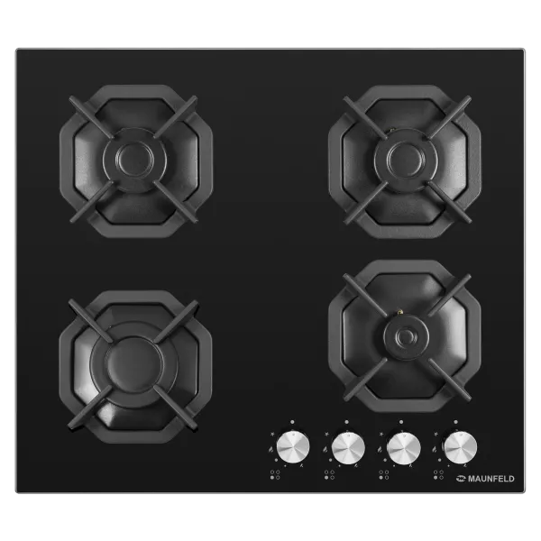 Газовая варочная панель MAUNFELD EGHG.64.2C Черный Газовая варочная панель MAUNFELD EGHG.64.2C Черный