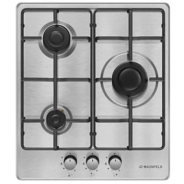 Газовая варочная панель MAUNFELD EGHS.43.3STS-ES/G Нержавеющая сталь Газовая варочная панель MAUNFELD EGHS.43.3STS-ES/G Нержавеющая сталь
