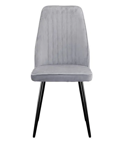 Стул DikLine 327 поворотный B22 GREY, ножки черные