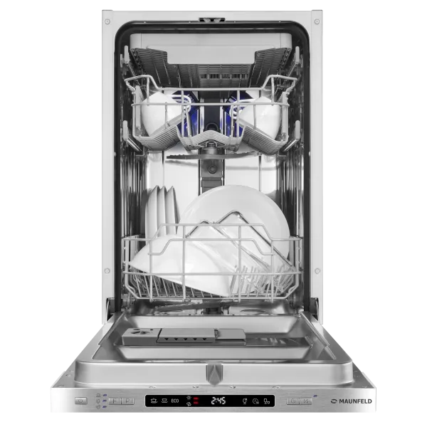 Посудомоечная машина с Aqua Stop MAUNFELD MLP45130 Light Beam Белый Посудомоечная машина с Aqua Stop MAUNFELD MLP45130 Light Beam Белый