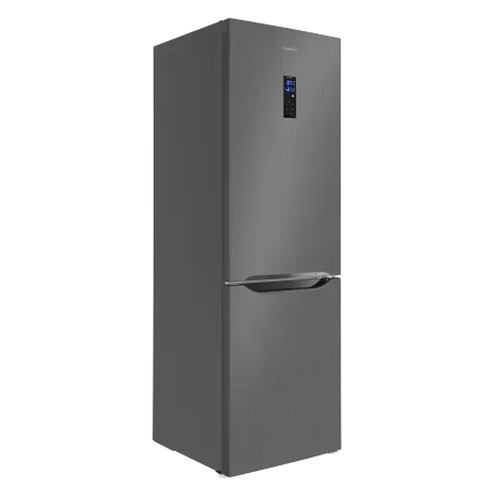 Холодильник-морозильник MAUNFELD MFF187NF Темная нержавеющая сталь
