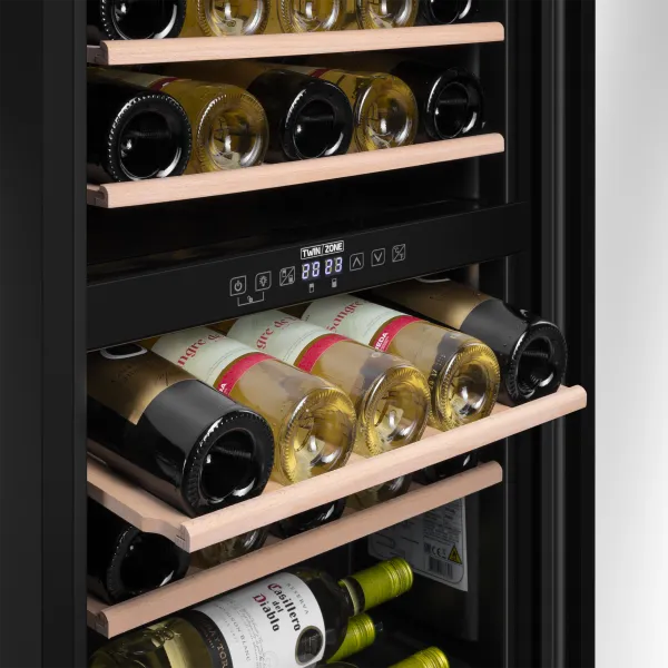Винный шкаф MAUNFELD MFWC-85D28 Черный Винный шкаф MAUNFELD MFWC-85D28 Черный