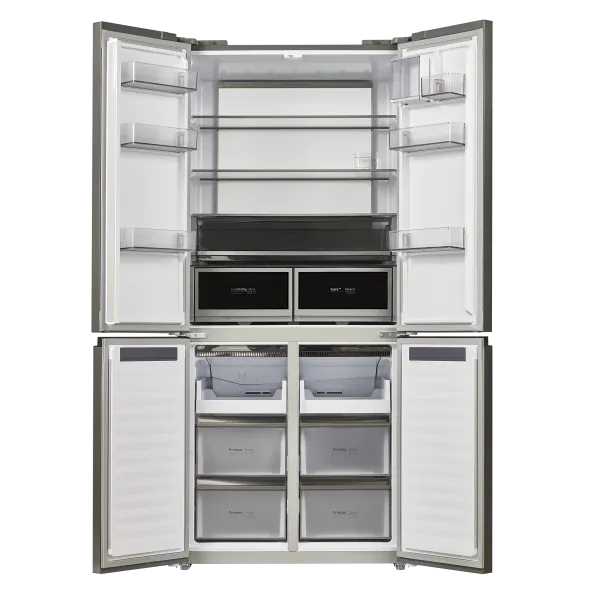 Холодильник с инвертором MAUNFELD MFF190NFD Нержавеющая сталь