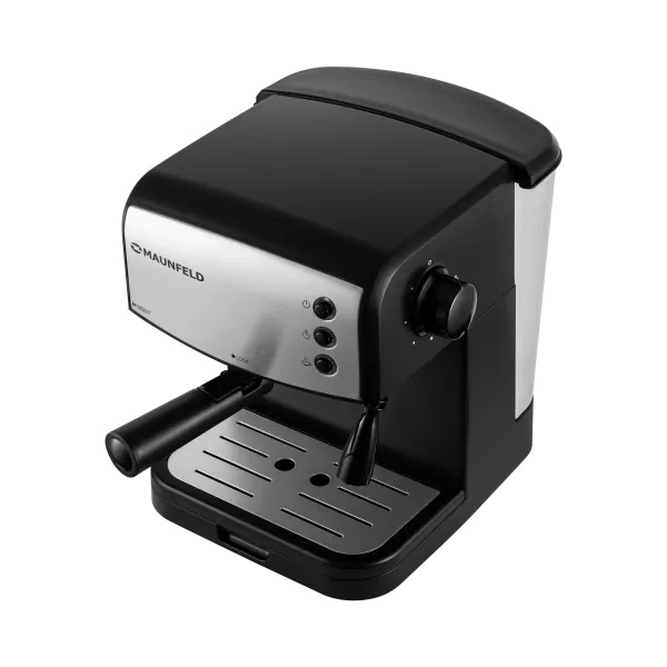 Кофемашина рожкового типа MAUNFELD MF-734BK Черный Кофемашина рожкового типа MAUNFELD MF-734BK Черный
