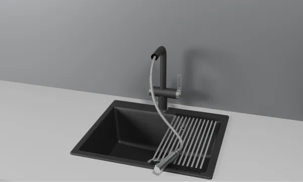 GR-8170, НЕРЖ, СМЕСИТЕЛЬ КУХОННЫЙ С ВЫДВИЖНЫМ ИЗЛИВОМ GR-8170, НЕРЖ, СМЕСИТЕЛЬ КУХОННЫЙ С ВЫДВИЖНЫМ ИЗЛИВОМ