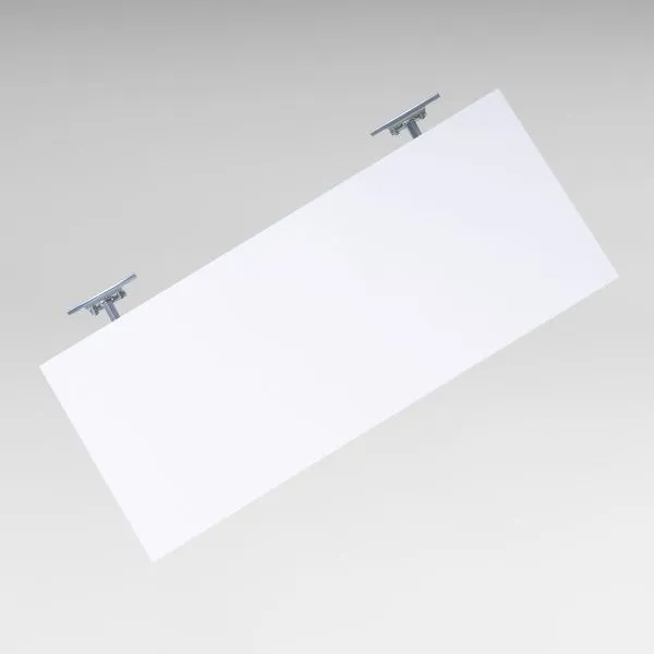 S00098 Фора 1.6 полка настенная 60х25х3.7, белый