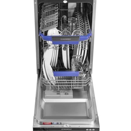 Посудомоечная машина c лучом на полу MAUNFELD MLP-08I Light Beam Нержавеющая сталь