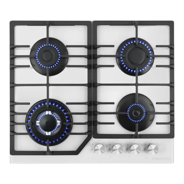 Газовая варочная панель MAUNFELD EGHG.64.43C1 Белый Газовая варочная панель MAUNFELD EGHG.64.43C1 Белый