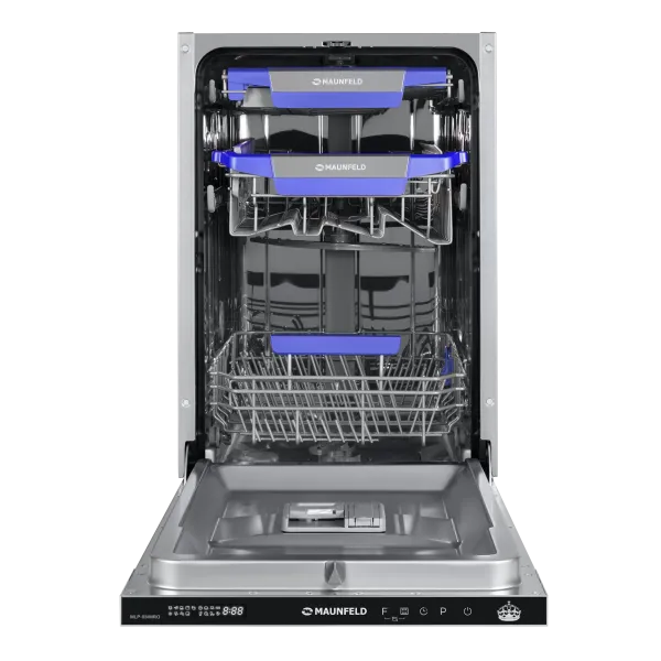 Посудомоечная машина с авто-открыванием MAUNFELD MLP-08IMRO Нержавеющая сталь Посудомоечная машина с авто-открыванием MAUNFELD MLP-08IMRO Нержавеющая сталь