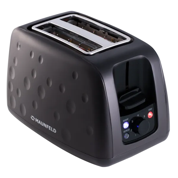 Тостер MAUNFELD MFT-847BK Черный Тостер MAUNFELD MFT-847BK Черный
