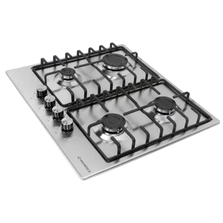 Газовая варочная панель MAUNFELD EGHS.64.3ES Нержавеющая сталь Газовая варочная панель MAUNFELD EGHS.64.3ES Нержавеющая сталь