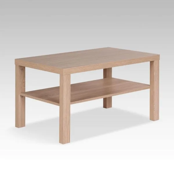 S00807 Энкель 82 журнальный cтол 82x50x45, дуб беленый