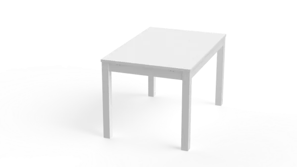 S00494 ВАРДИГ М стол обеденный 120(180)x74x80 шпон, ясень белый