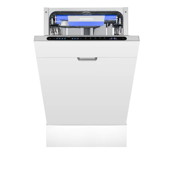 Посудомоечная машина авто-открыванием MAUNFELD MLP45331T Light Beam Wi-Fi Нержавеющая сталь Посудомоечная машина авто-открыванием MAUNFELD MLP45331T Light Beam Wi-Fi Нержавеющая сталь