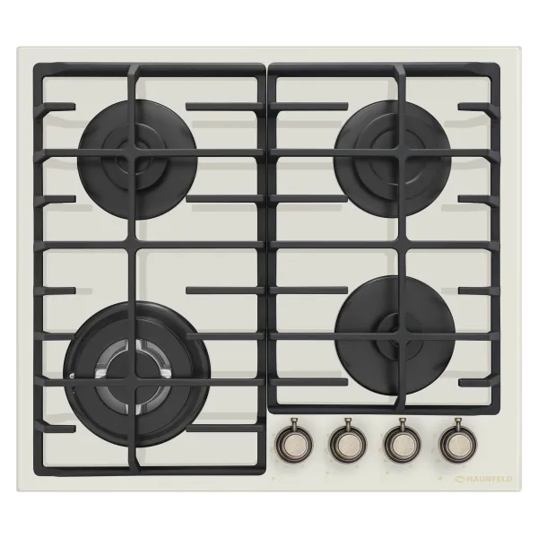 Газовая варочная панель MAUNFELD EGHG.64.63CR/G Бежевый Газовая варочная панель MAUNFELD EGHG.64.63CR/G Бежевый