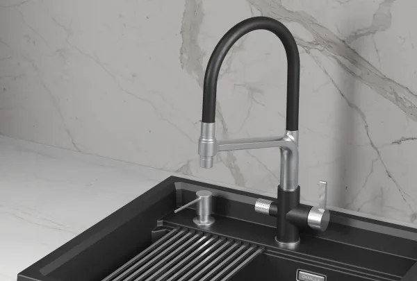 5083, НЕРЖ, СМЕСИТЕЛЬ КУХОННЫЙ 5083, НЕРЖ, СМЕСИТЕЛЬ КУХОННЫЙ