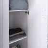 2.02.01.042.1 СИРИУС шкаф комбинированный "4 двери и 1 ящик белый RU (с 2 зеркалами)"