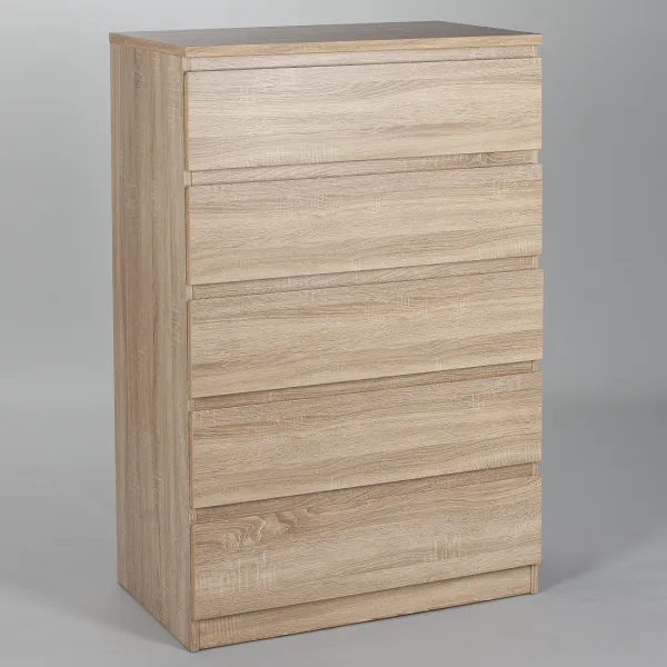 2.05.02.090.3 МАЛЬТА комод 5 ящиков 80х121 сонома RU 2.05.02.090.3 МАЛЬТА комод 5 ящиков 80х121 сонома RU
