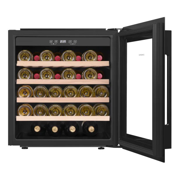 Винный шкаф встраиваемый MAUNFELD MBWC-92S36 Черный Винный шкаф встраиваемый MAUNFELD MBWC-92S36 Черный