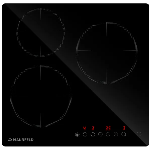 Электрическая варочная панель MAUNFELD AVCE453BK Черный