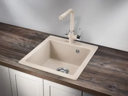 4651, ПИРИТ, кухонная мойка, кварц