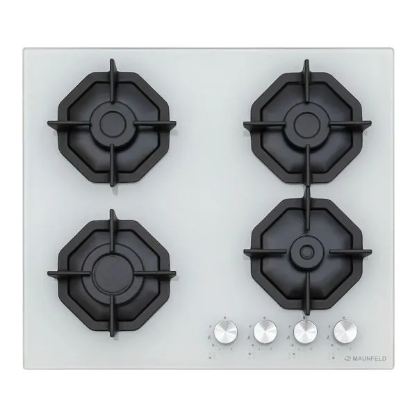 Газовая варочная панель MAUNFELD EGHG.64.2C Белый Газовая варочная панель MAUNFELD EGHG.64.2C Белый