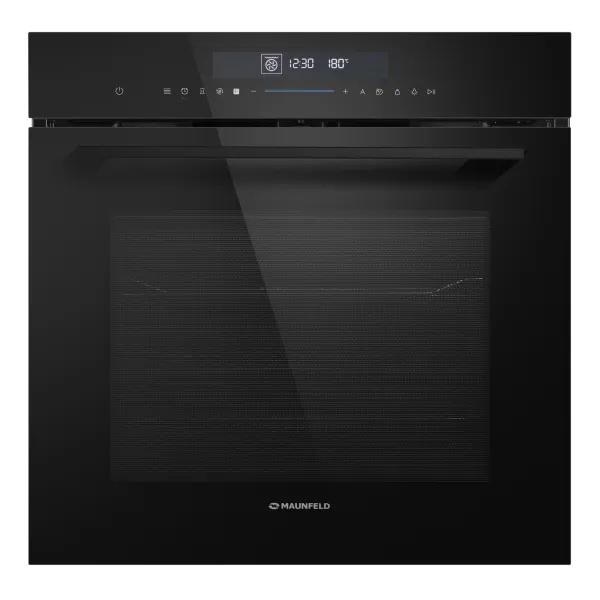 Шкаф духовой электрический с СВЧ MAUNFELD MEOR7217SM Цвет: черный