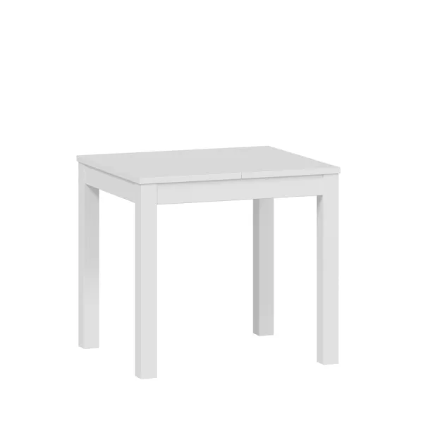 S00517 ВАРДИГ С стол обеденный 80(120)х74х70 шпон ясеня, белый