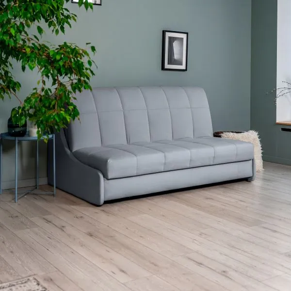 ТОКИО Диван прямой светло-серый, 146 ППУ
