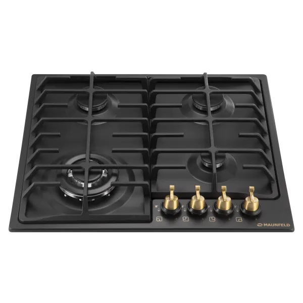 Газовая варочная панель MAUNFELD MGHE.64.74 Черный Газовая варочная панель MAUNFELD MGHE.64.74 Черный