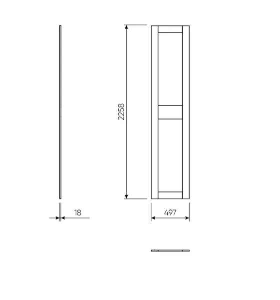 2.06.14.330.4 МАКС дверь 50 (2 заполнения) серая, ручка-кнопка 2.06.14.330.4 МАКС дверь 50 (2 заполнения) серая, ручка-кнопка