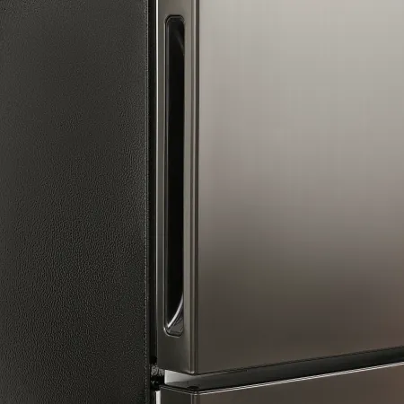 Холодильник MAUNFELD MFF200NF10 Inverter Черная нержавеющая сталь