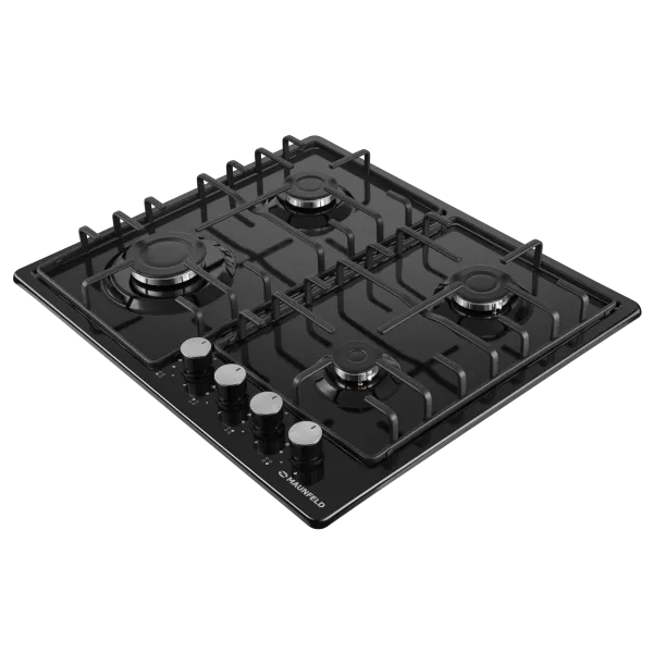 Газовая варочная панель MAUNFELD EGHE.64.3STS-EB/G Черный