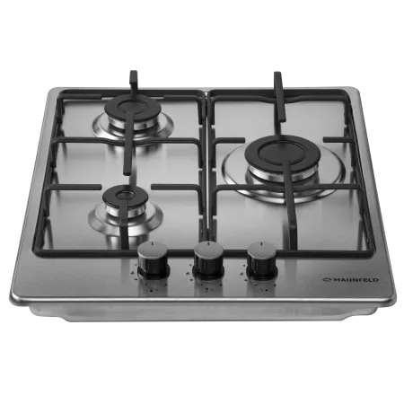 Газовая варочная панель MAUNFELD EGHS.43.3STS-ES/G Нержавеющая сталь