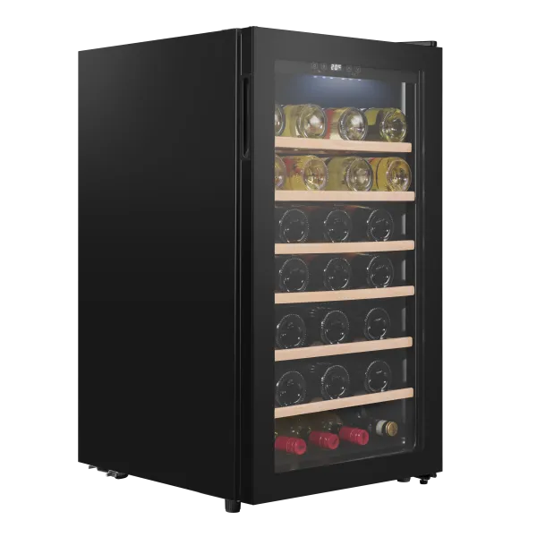Винный шкаф MAUNFELD MFWC-118S40 Черный Винный шкаф MAUNFELD MFWC-118S40 Черный