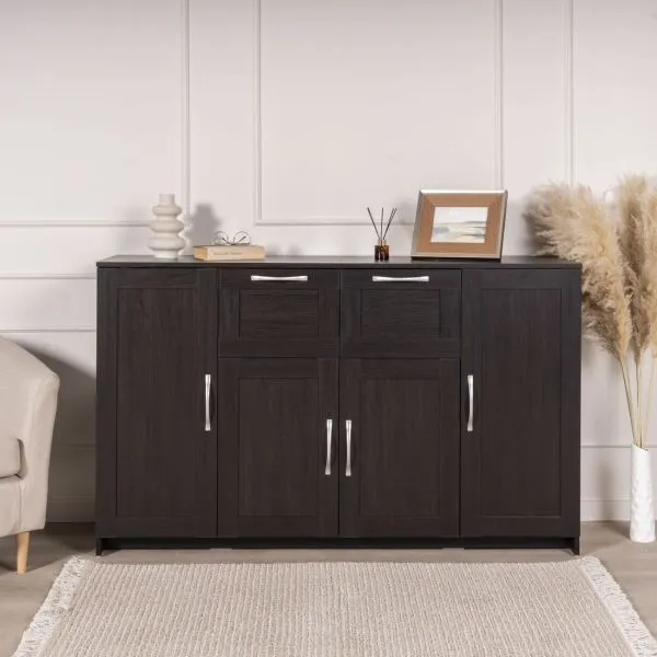 Тумба СИРИУС четырехдверная, с двумя выдвижными ящиками, цвет Дуб Венге Тумба СИРИУС четырехдверная, с двумя выдвижными ящиками, цвет Дуб Венге