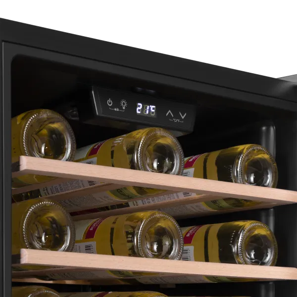 Винный шкаф MAUNFELD MFWC-85S34 Черный Винный шкаф MAUNFELD MFWC-85S34 Черный