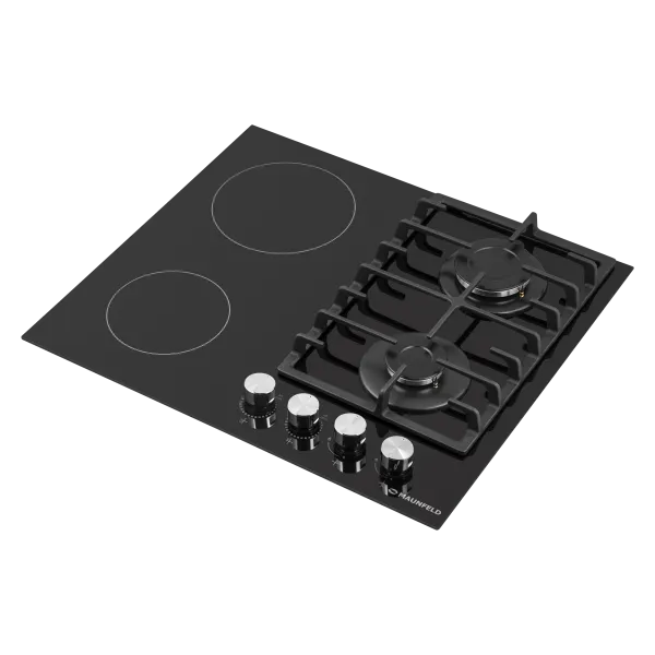 Комбинированная варочная панель MAUNFELD EEHG.642VC.3CB/KG Черный Комбинированная варочная панель MAUNFELD EEHG.642VC.3CB/KG Черный