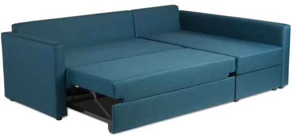 Диван трехместный с угловой секцией Вало ДП Malmo 81 (turquoise) LA