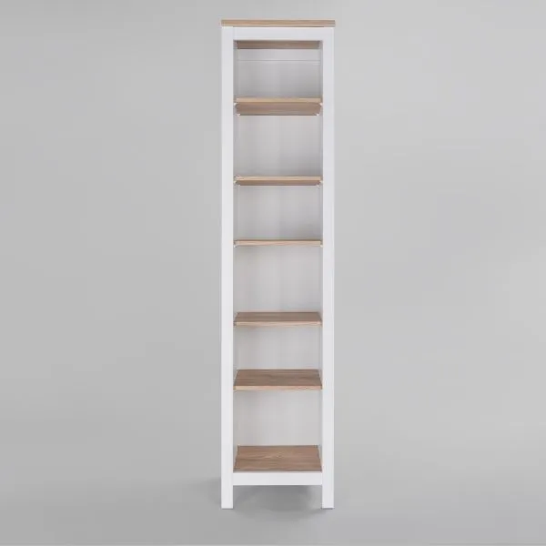 2.08.07.100.14 САГА стеллаж 50 белый/ясень RU