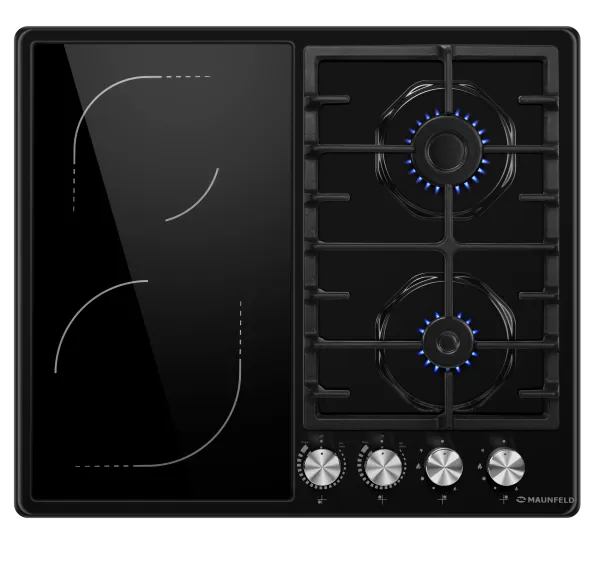 Комбинированная варочная панель MAUNFELD EEHE.642VC.3CB/KG Комбинированная варочная панель MAUNFELD EEHE.642VC.3CB/KG