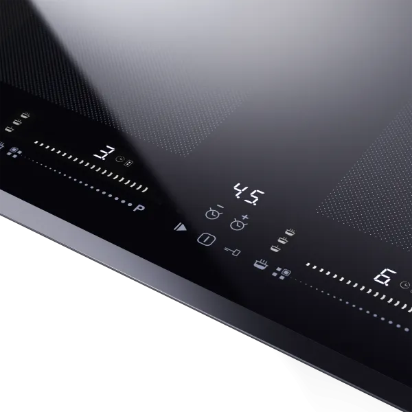 Индукционная варочная панель с двумя Flex Zone и Booster MAUNFELD CVI594SF2 LUX Inverter Черный