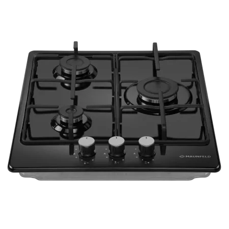 Газовая варочная панель MAUNFELD EGHE.43.3STS-EB Черный