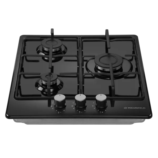 Газовая варочная панель MAUNFELD EGHE.43.3STS-EB Черный