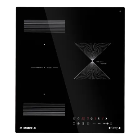 Индукционная варочная панель с объединением зон Bridge Induction MAUNFELD CVI453SBBKD Inverter Черный